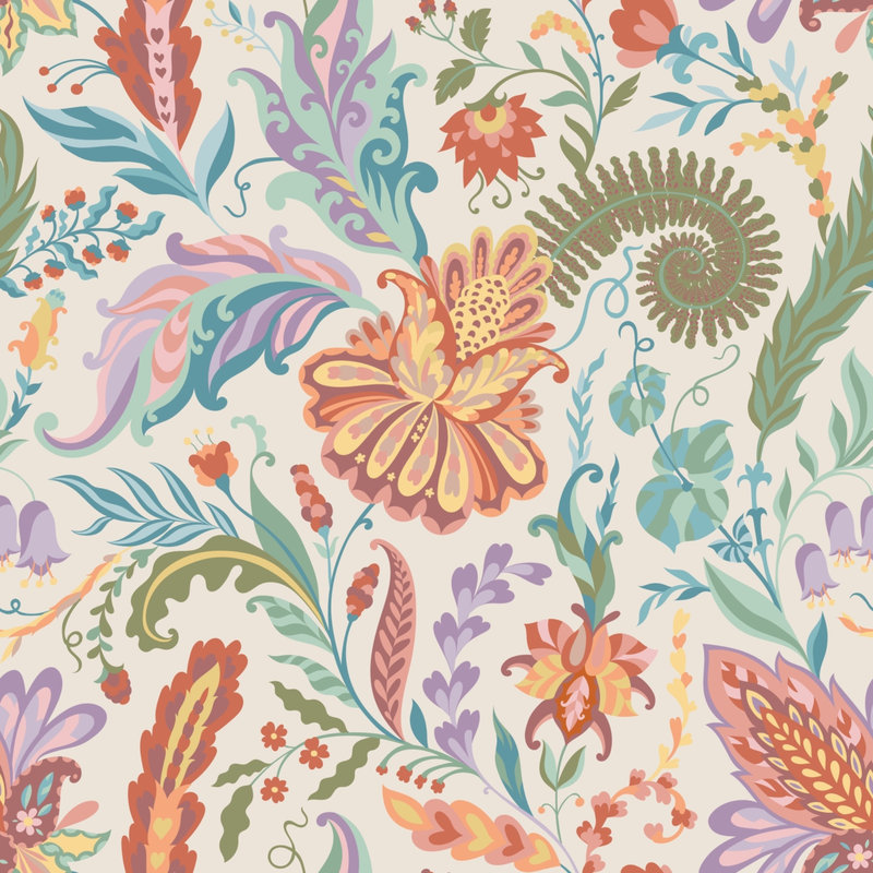 Floral Fable floral and botanical wallpaper – LH Lifestyle